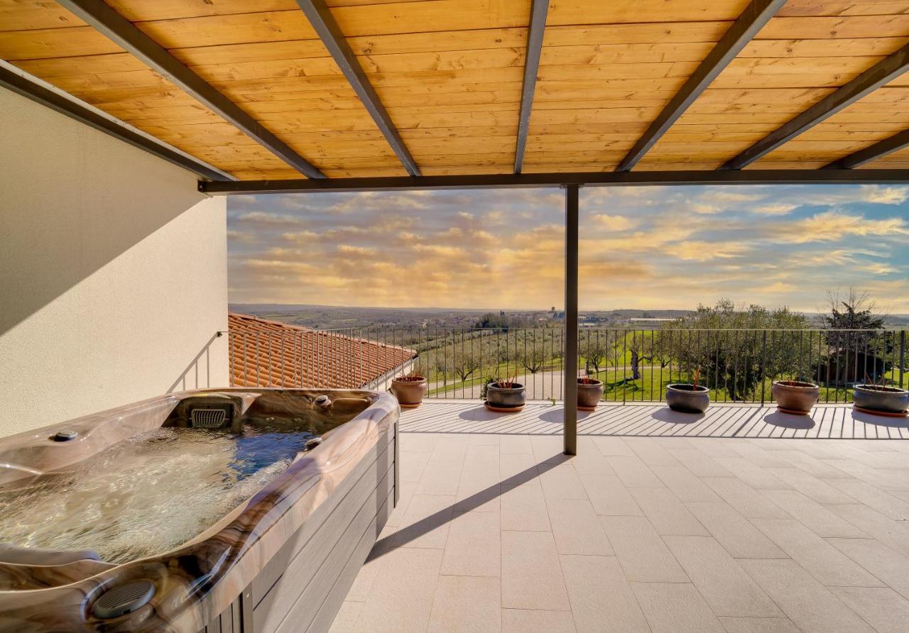 Wine Residence Cattunar Brtonigla Bagian luar foto